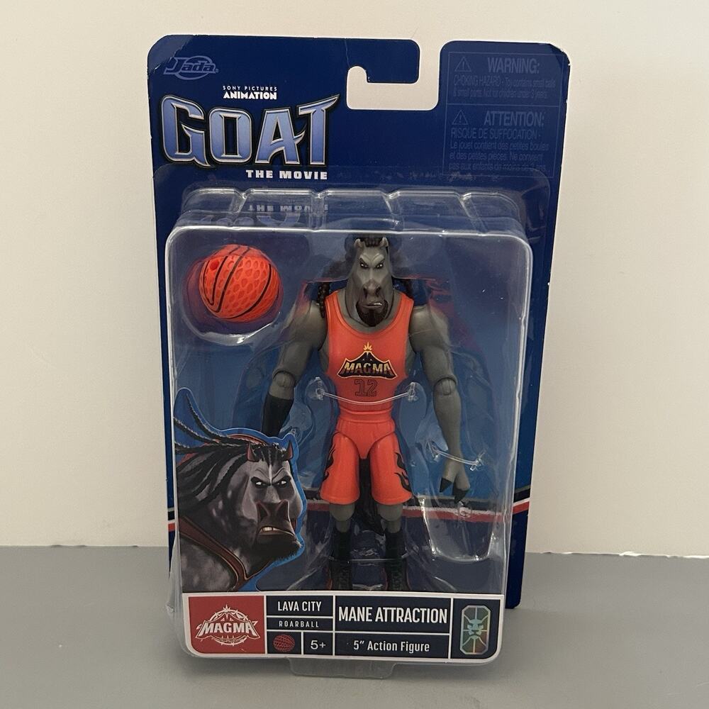 GOAT The Movie Mane Attraction Action Figure Basketball 5 Inch Jada Toys